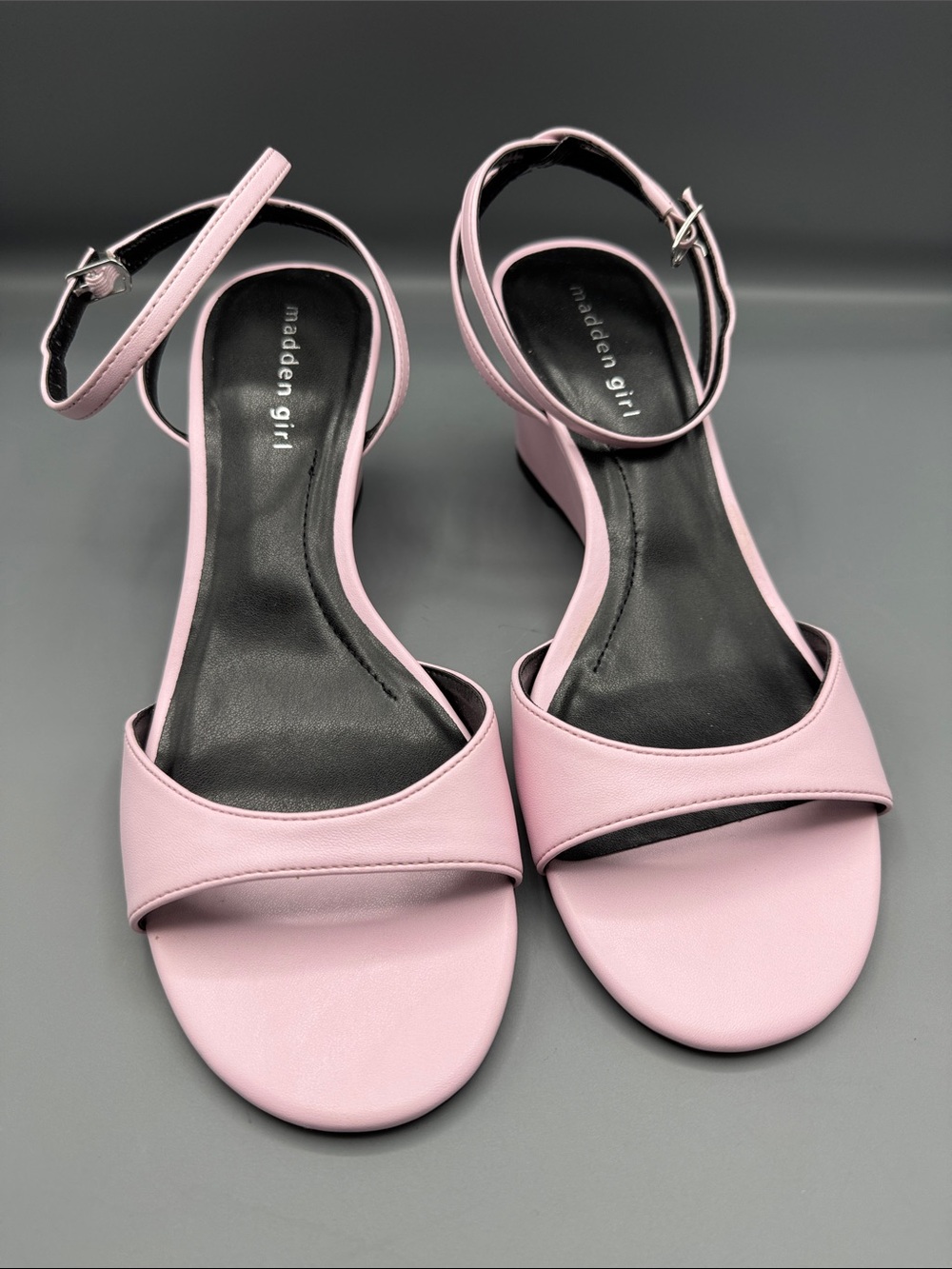 Madden Girl Lainey Two-Piece Wedge Sandals